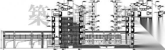 某小区住宅楼建筑施工图（全套）cad施工图下载【ID:149853174】