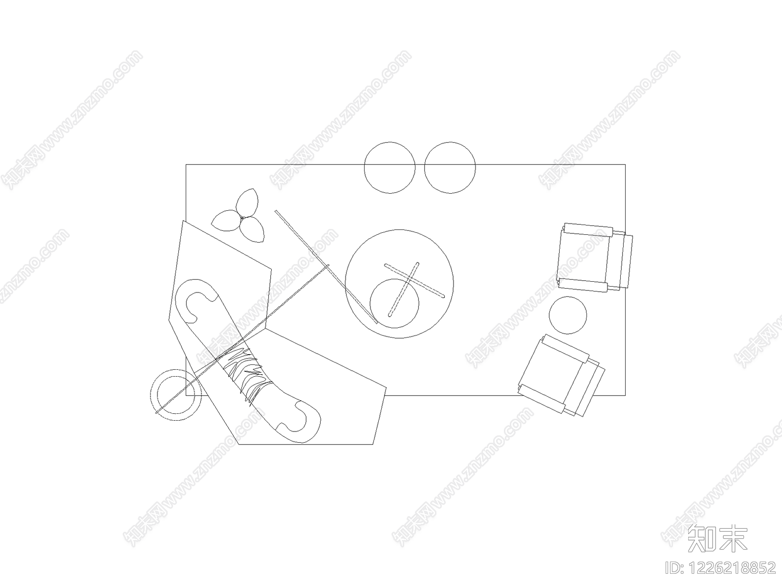 现代,极简家装图库CAD图纸