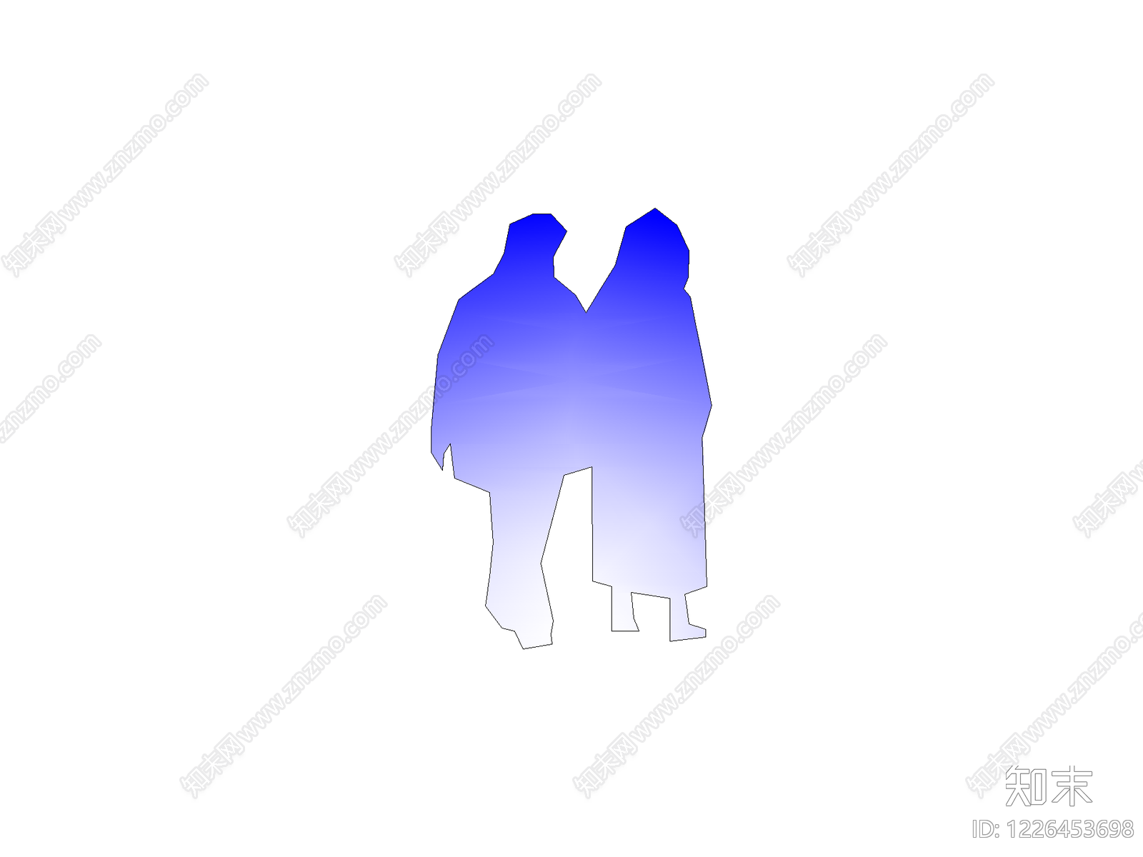 人物cad施工图下载【ID:1226453698】