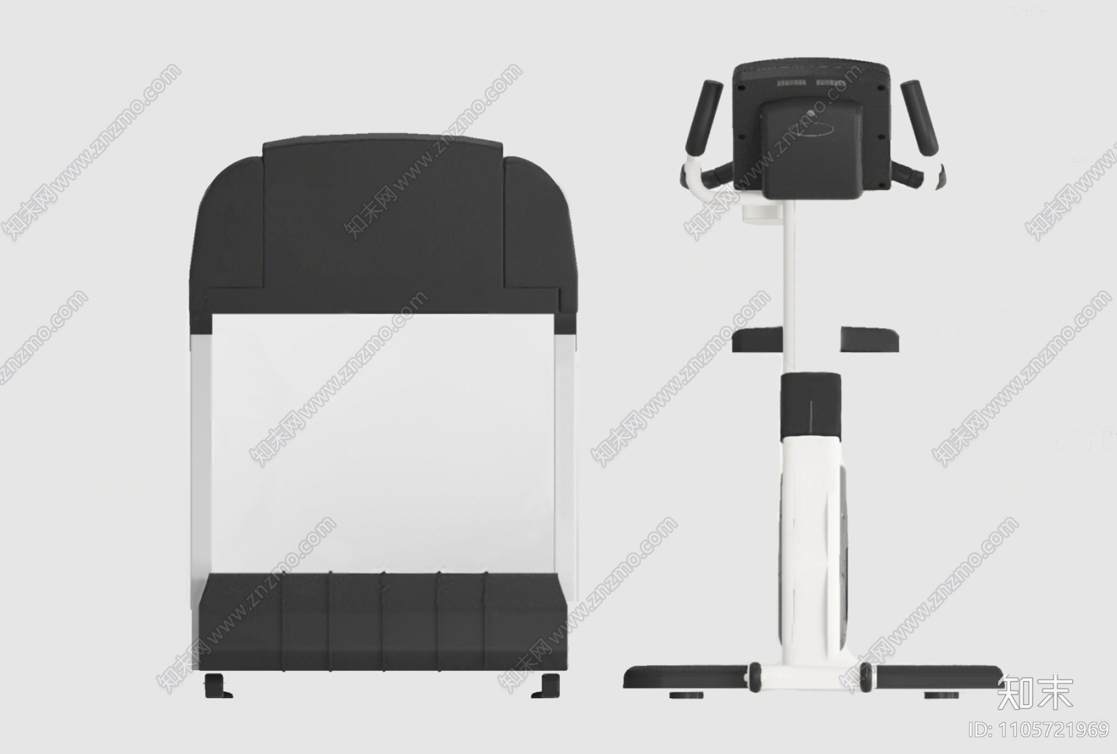 现代跑步机3D模型下载【ID:1105721969】
