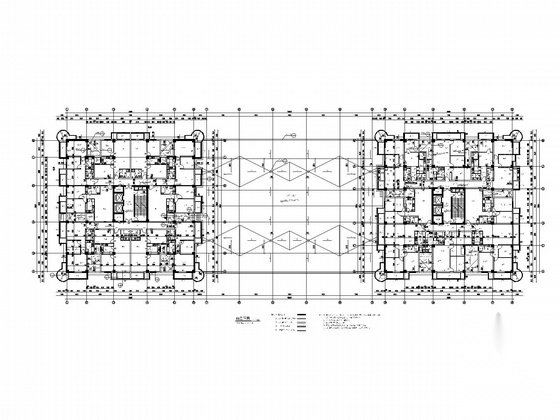 [陕西]18层高层商住楼建筑施工图施工图下载【ID:166198154】