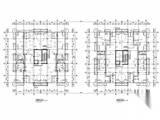 [陕西]18层高层商住楼建筑施工图施工图下载【ID:166198154】