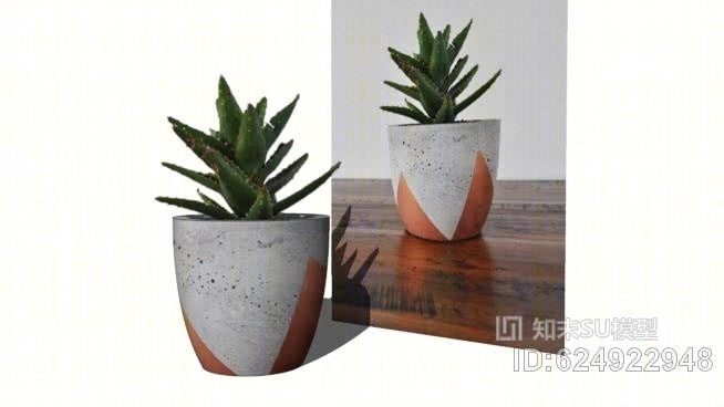 花盆SU模型下载【ID:624922948】