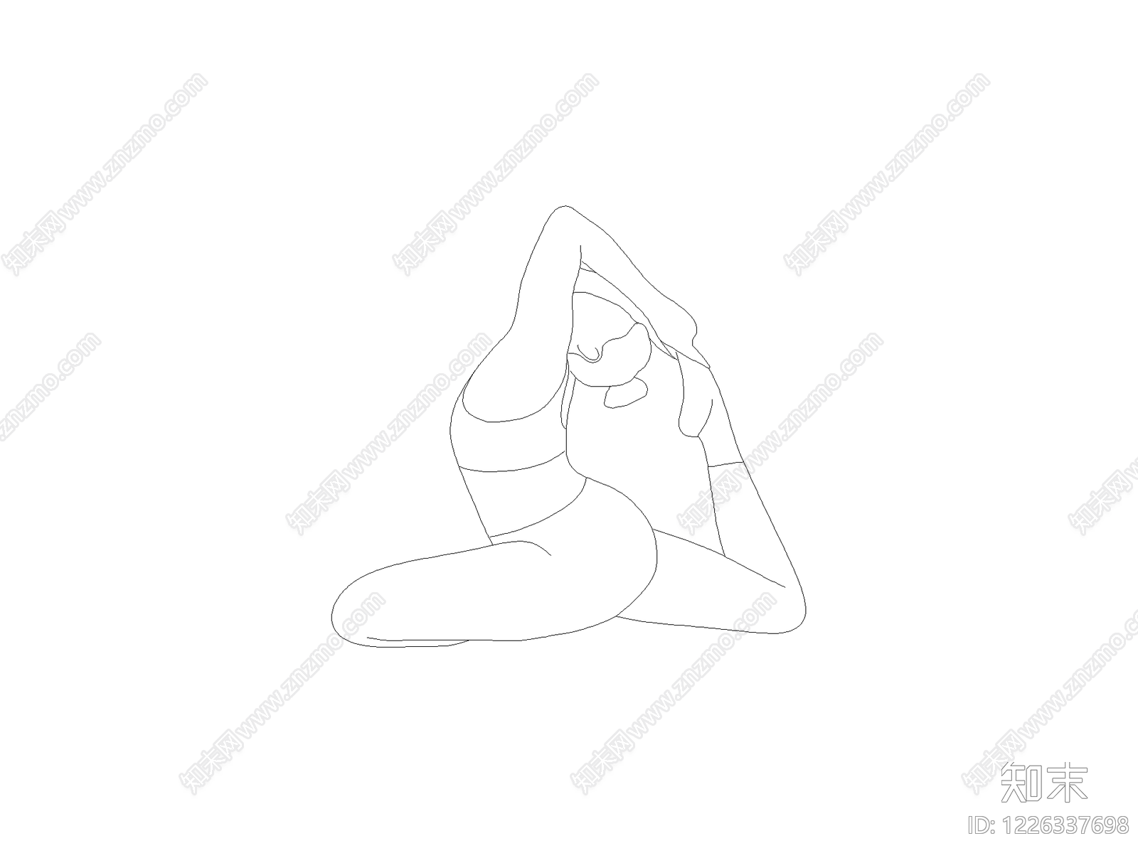 人物cad施工图下载【ID:1226337698】