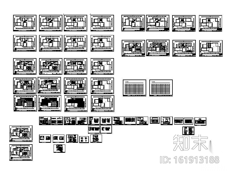 [成都]某花园别墅施工图（含实景）cad施工图下载【ID:161913188】