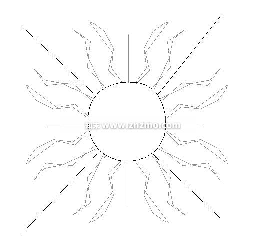 挂画cad施工图下载【ID:178184117】
