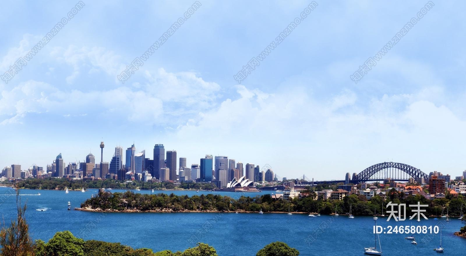 都市滨水室外风景贴图下载【ID:246580810】