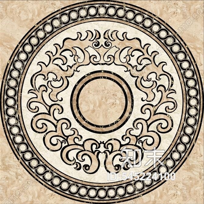 2019最新地面石材拼花贴图贴图下载【ID:545224100】