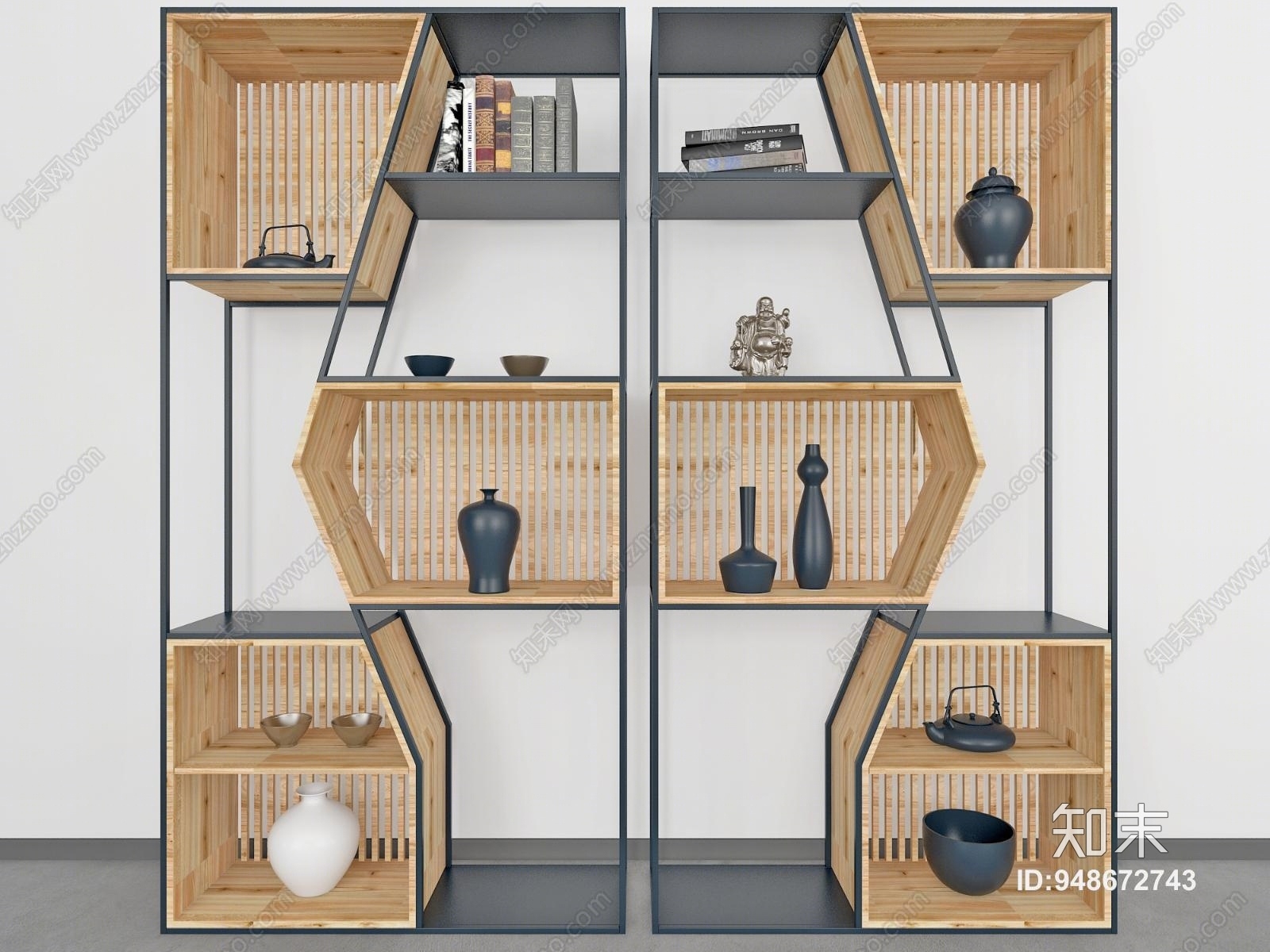 中式家具3D模型下载【ID:948672743】