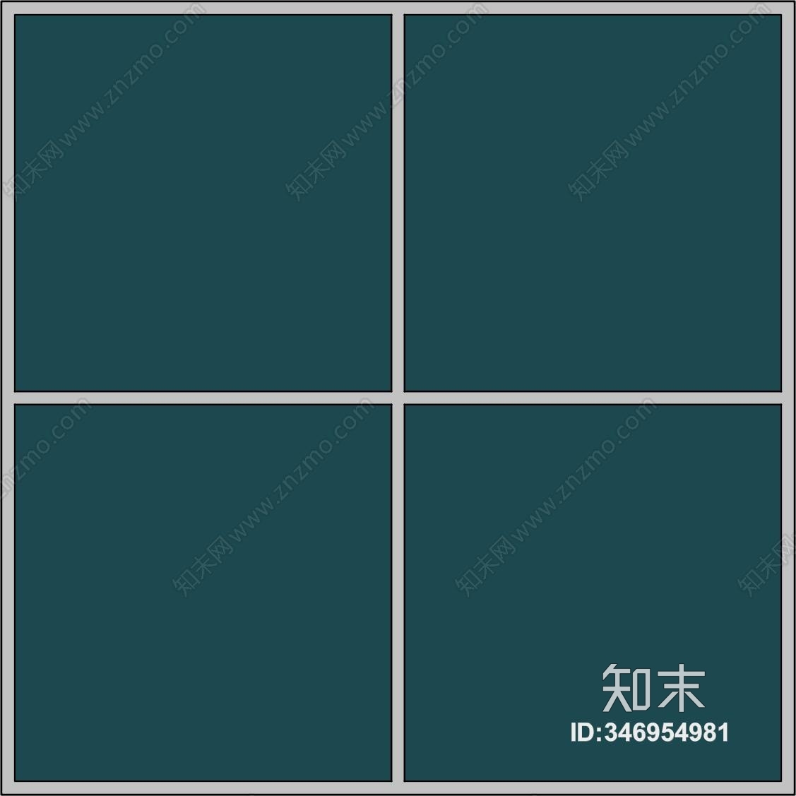 蓝绿色无缝拼接方块砖贴图贴图下载【ID:346954981】