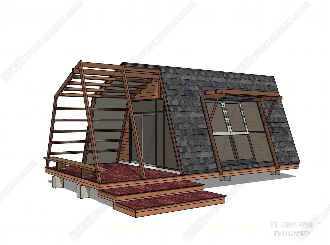 小木屋SU模型下载【ID:441902876】