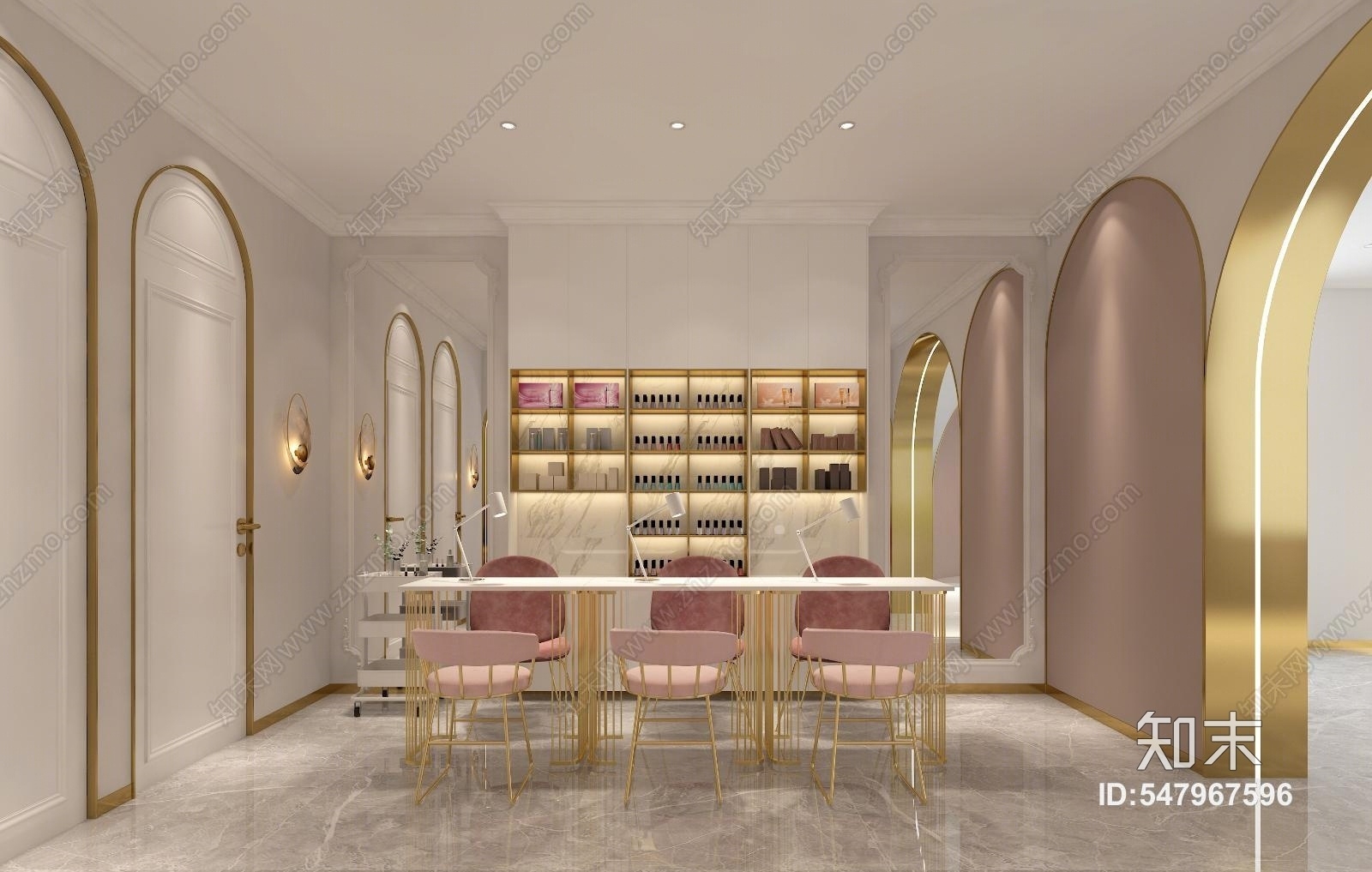 简欧婚纱店3D模型下载【ID:547967596】