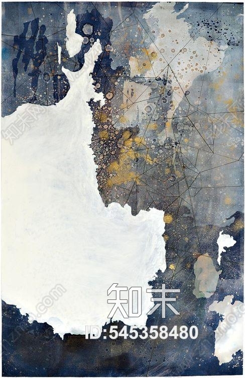 新中式现代客厅地毯贴图下载【ID:545358480】