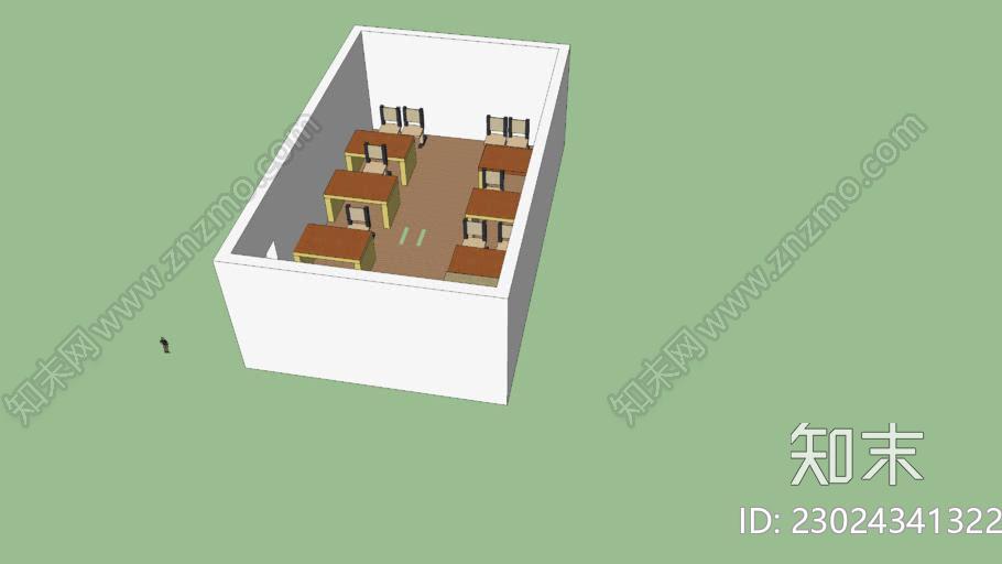 教室SU模型下载【ID:1161896946】