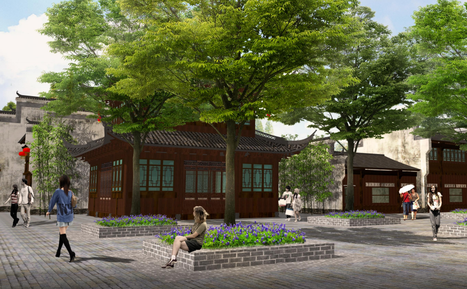 [湖北]蔡甸上独山村概念规划与设计文本cad施工图下载【ID:151724116】