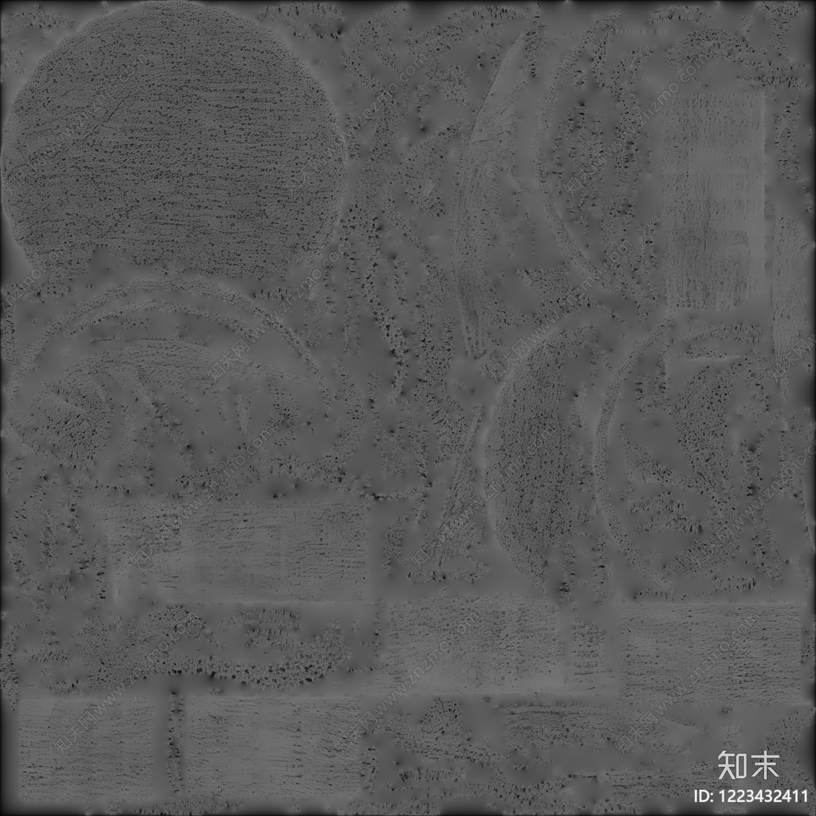 石雕贴图下载【ID:1223432411】