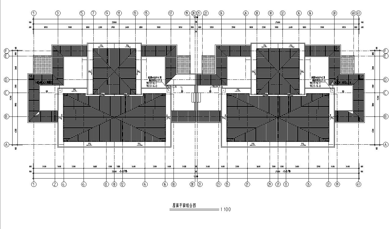 [宁夏]高层塔式砖混结构住宅小区施工图（含商业、会所...cad施工图下载【ID:167241146】