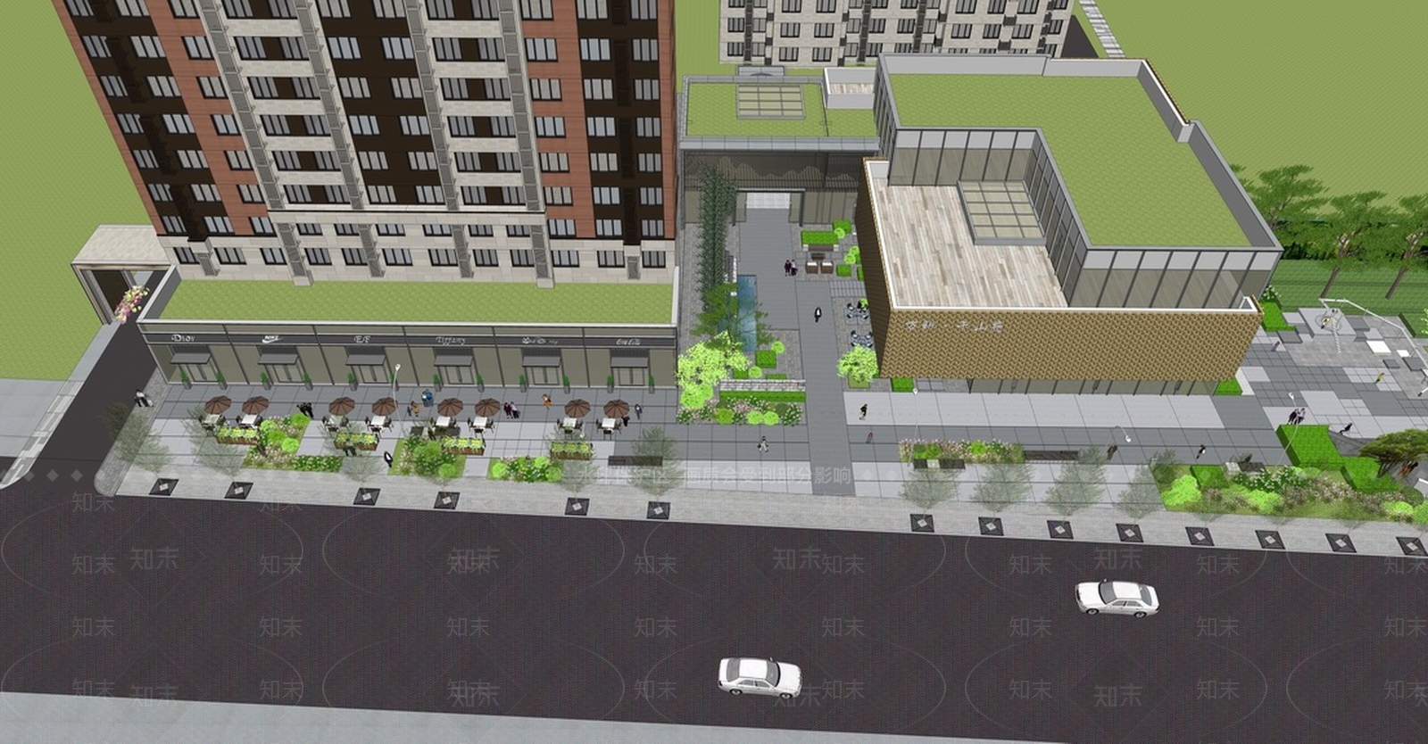 沈阳万科千山府+示范区SU模型下载【ID:162155115】
