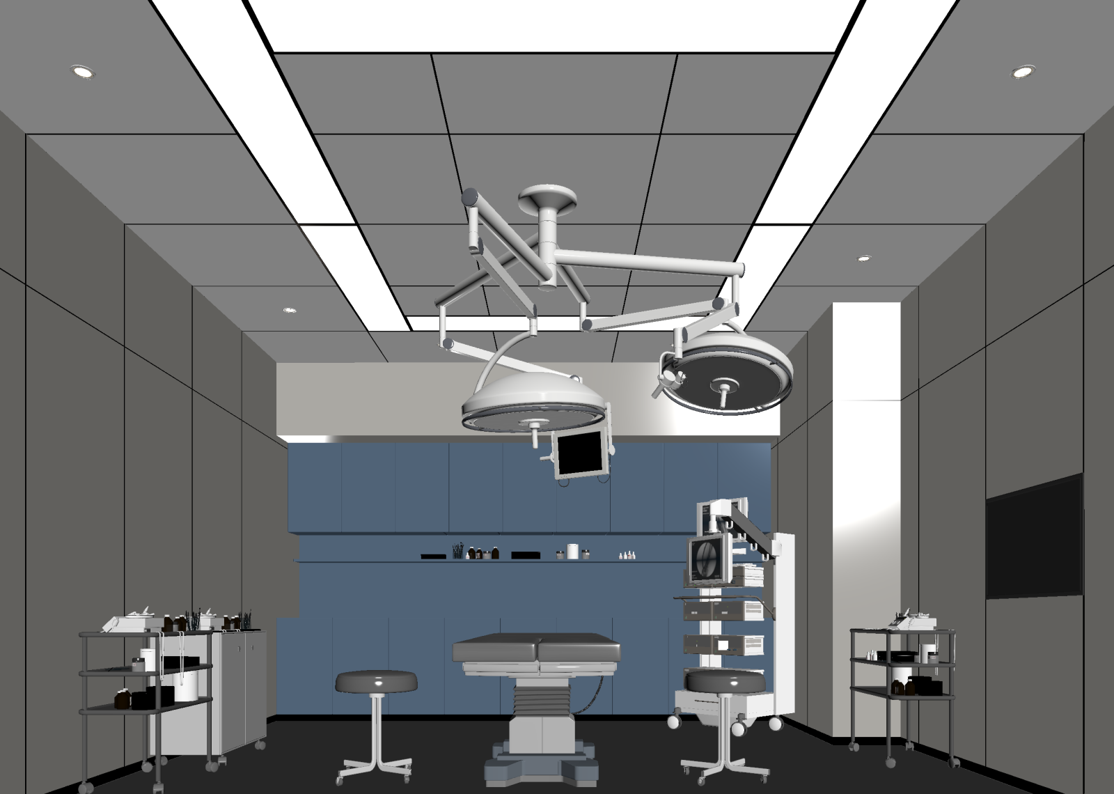 现代美容院3D模型下载【ID:1214719306】