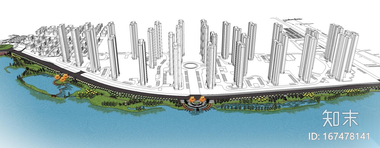 [湖北]开放性生态湿地公园景观规划方案（施工图+方案...cad施工图下载【ID:167478141】