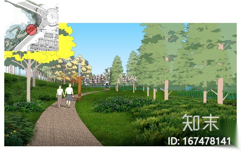 [湖北]开放性生态湿地公园景观规划方案（施工图+方案...cad施工图下载【ID:167478141】