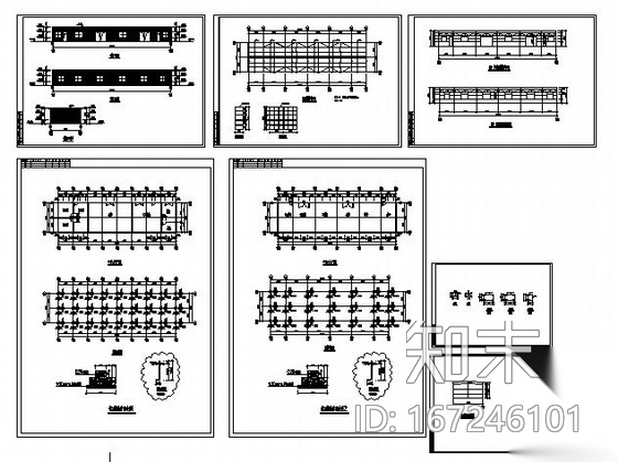 某工地临时设施建筑方案图施工图下载【ID:167246101】