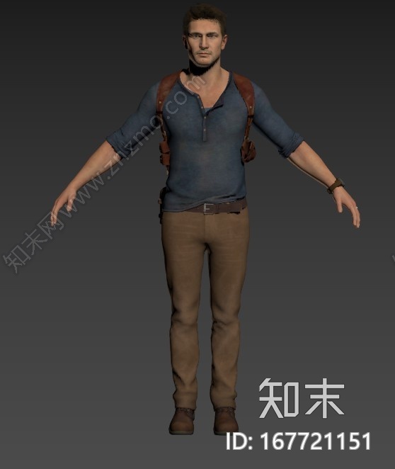 神秘海域CG模型下载【ID:167721151】