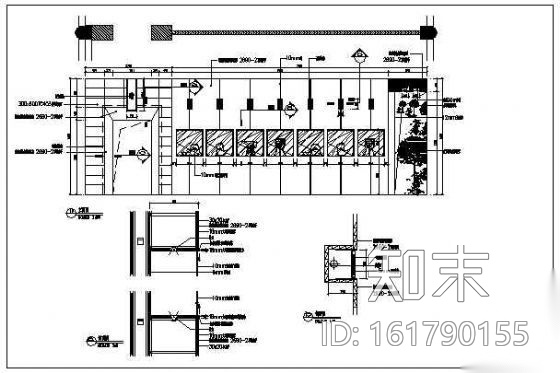 茶博物馆装饰施工图cad施工图下载【ID:161790155】