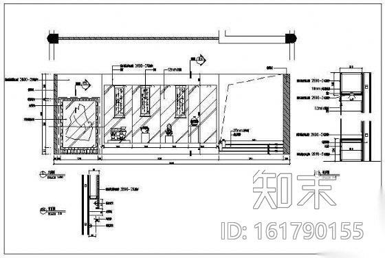 茶博物馆装饰施工图cad施工图下载【ID:161790155】