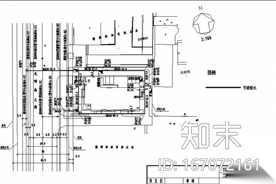 邯郸市某大厦室外综合管网设计图纸cad施工图下载【ID:167072161】
