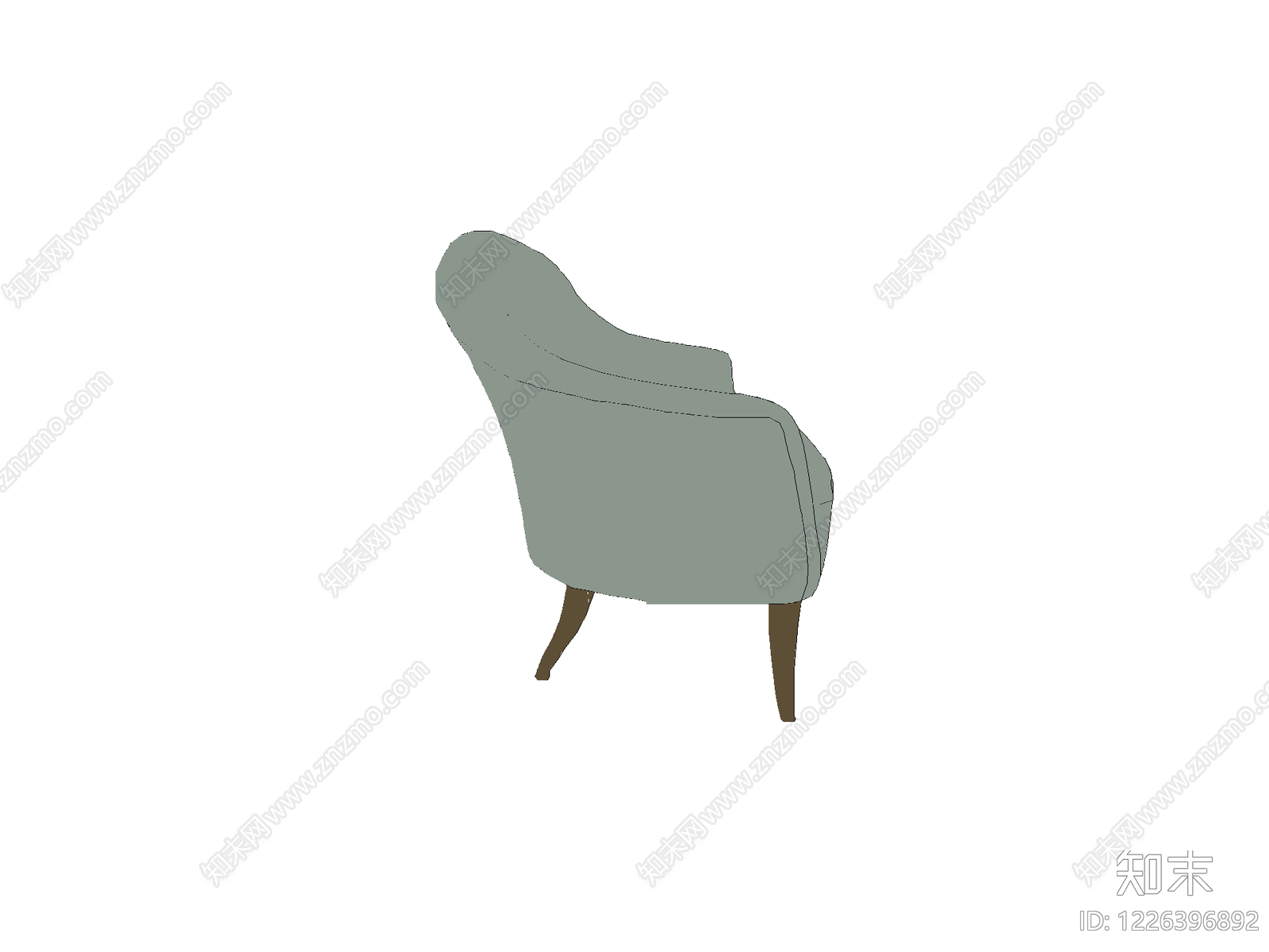 椅子cad施工图下载【ID:1226396892】