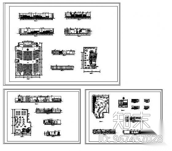 某星级酒店办公楼的设计方案施工图下载【ID:967457028】