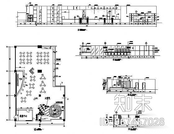 某星级酒店办公楼的设计方案cad施工图下载【ID:967457028】