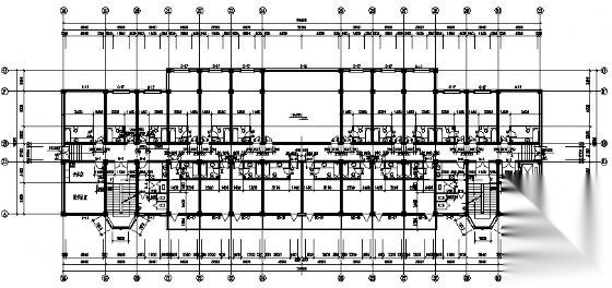 某七层商业综合服务楼建筑施工图cad施工图下载【ID:151510136】