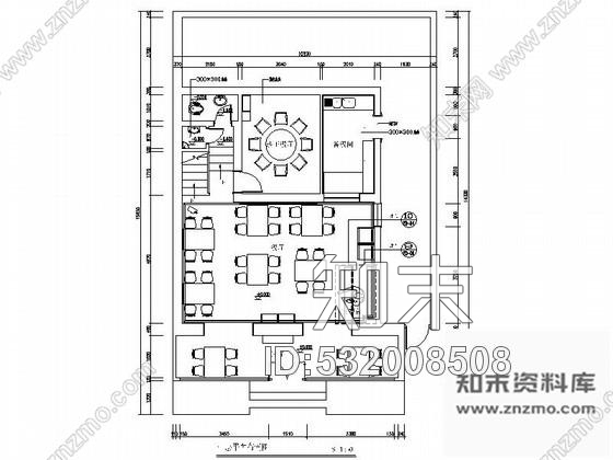 施工图浓郁民族风格餐厅室内装饰设计施工图含效果施工图下载【ID:532008508】