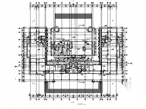 某市法院办公楼建筑施工图施工图下载【ID:168115109】