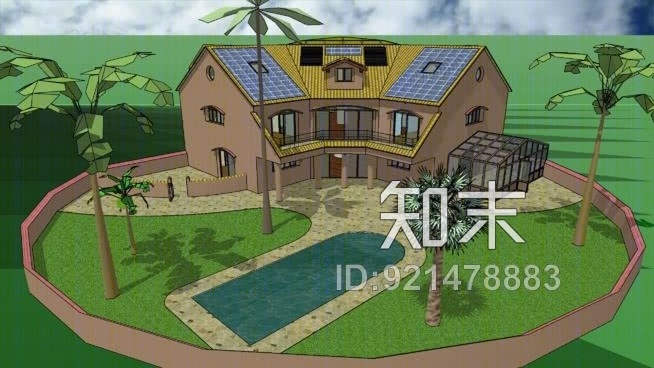 房子在热带V3SU模型下载【ID:921478883】