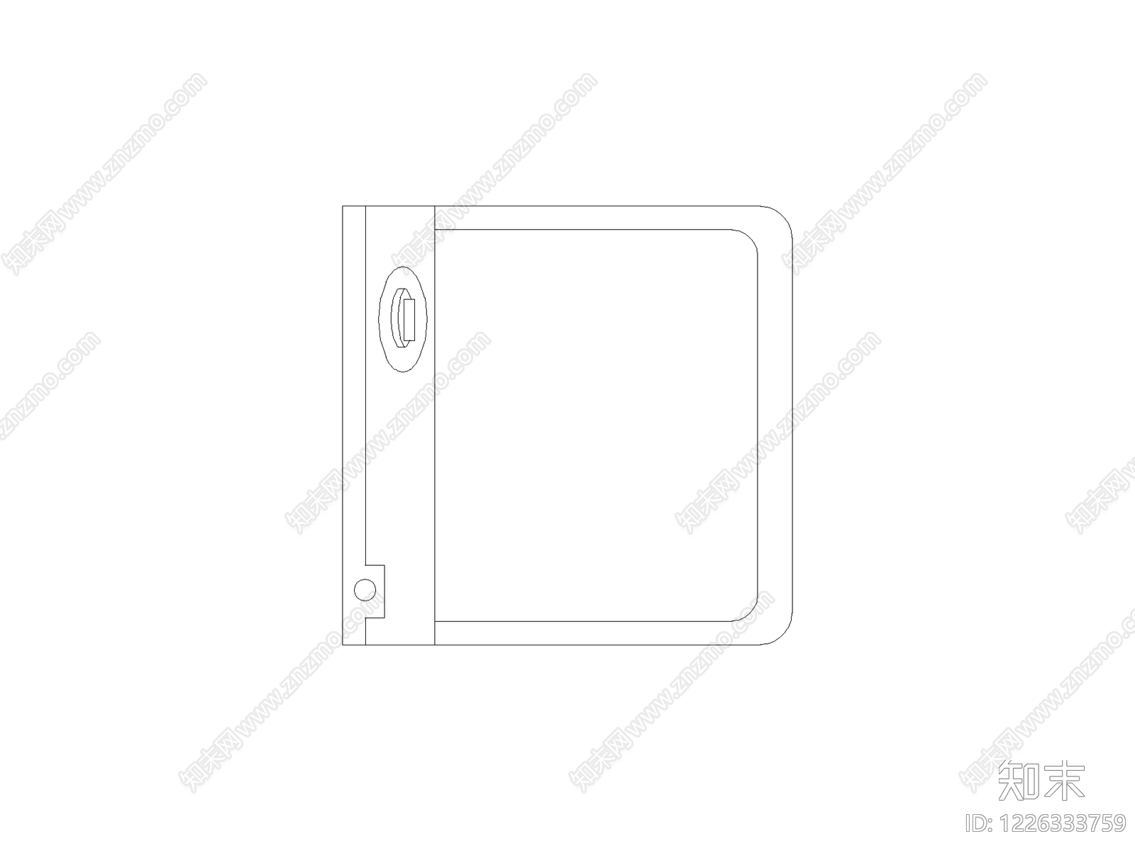 开关插座cad施工图下载【ID:1226333759】