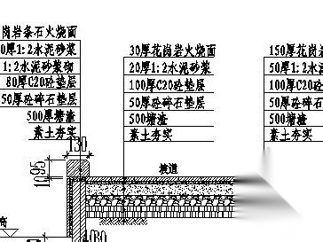 某滨江广场铺装设计施工图cad施工图下载【ID:161038155】