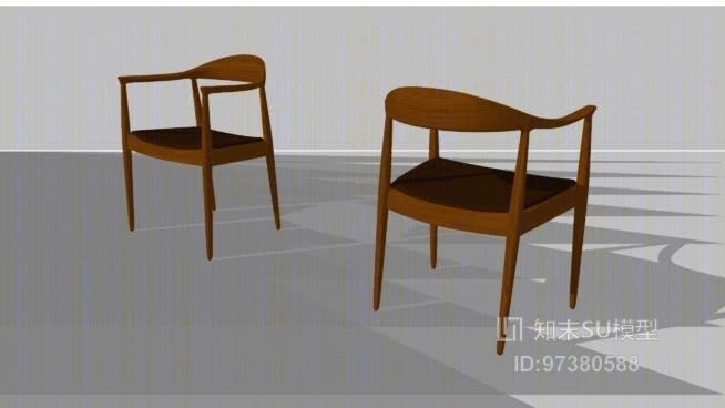 休闲椅SU模型下载【ID:917903470】