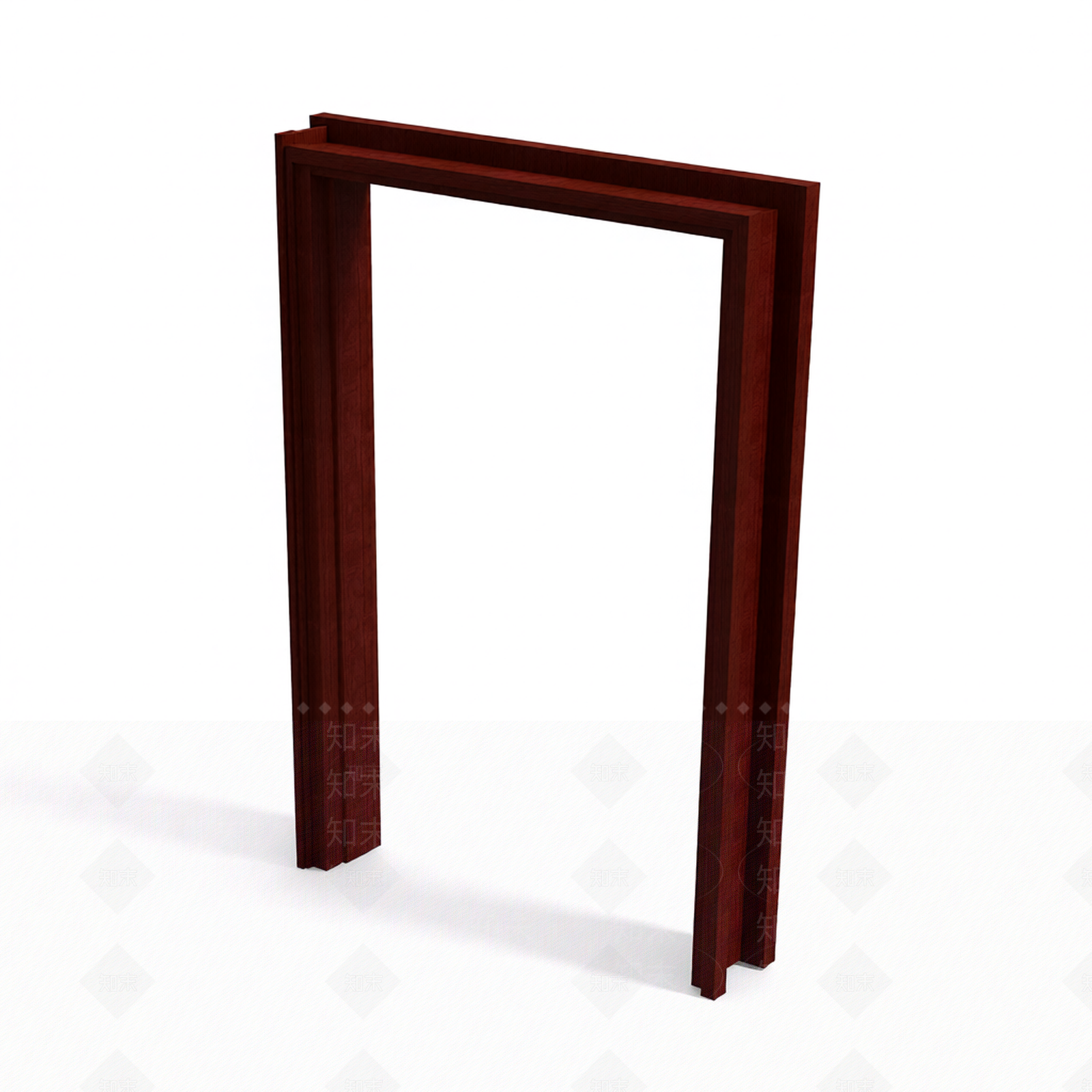 木质门框结构3D模型下载【ID:1206193505】