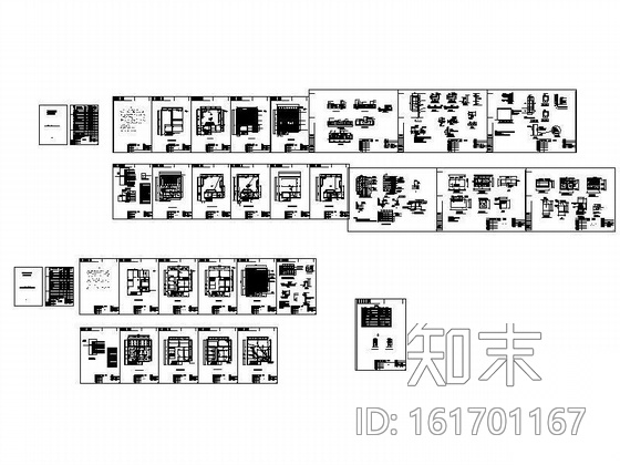 中国联通某营业厅装修图cad施工图下载【ID:161701167】