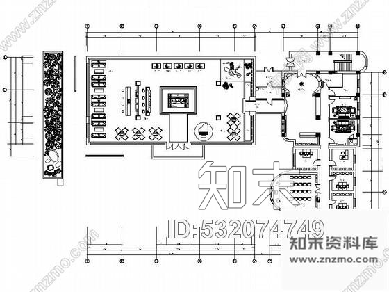 施工图某国际购物中心售楼处室内装修图含效果和实景cad施工图下载【ID:532074749】