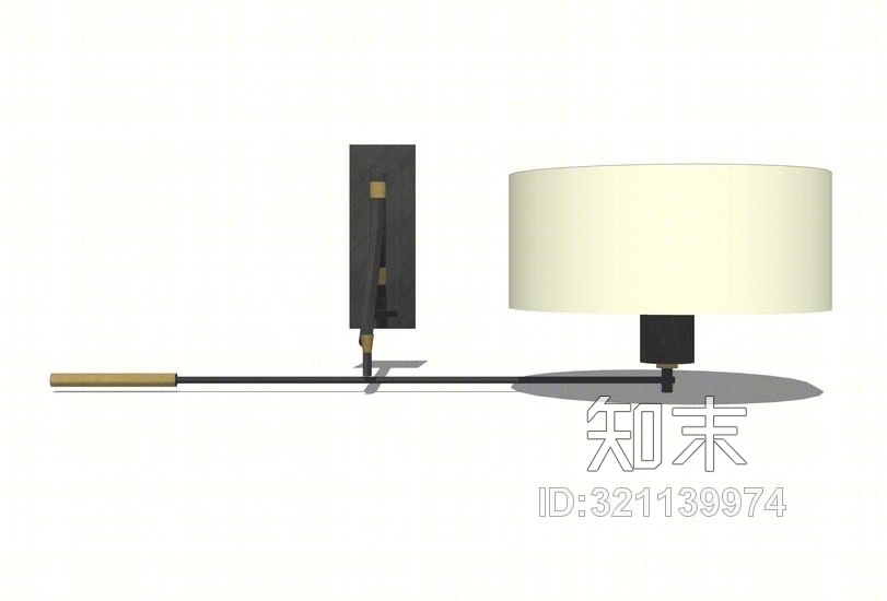 壁灯SU模型下载【ID:321139974】