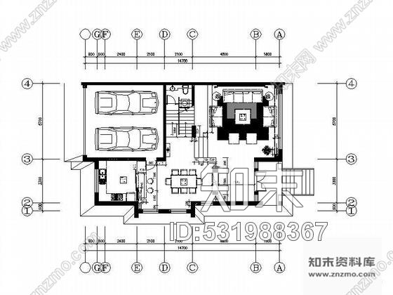 施工图四层精品别墅设计装修图cad施工图下载【ID:531988367】