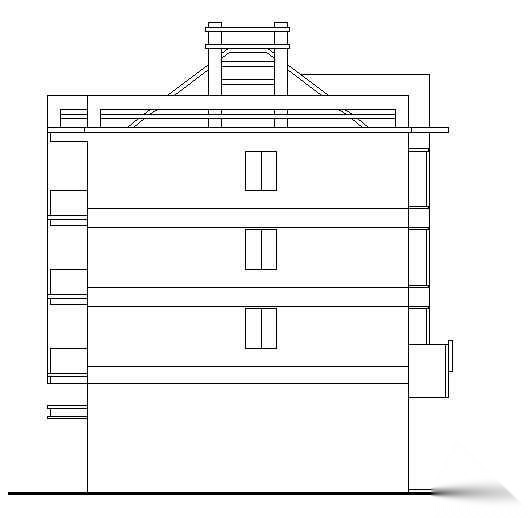 某市四层商住楼施工图cad施工图下载【ID:149571191】