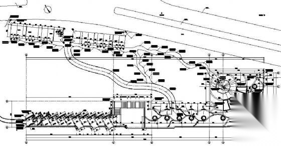 [西安]开发区滨水广场景观施工图施工图下载【ID:161038144】