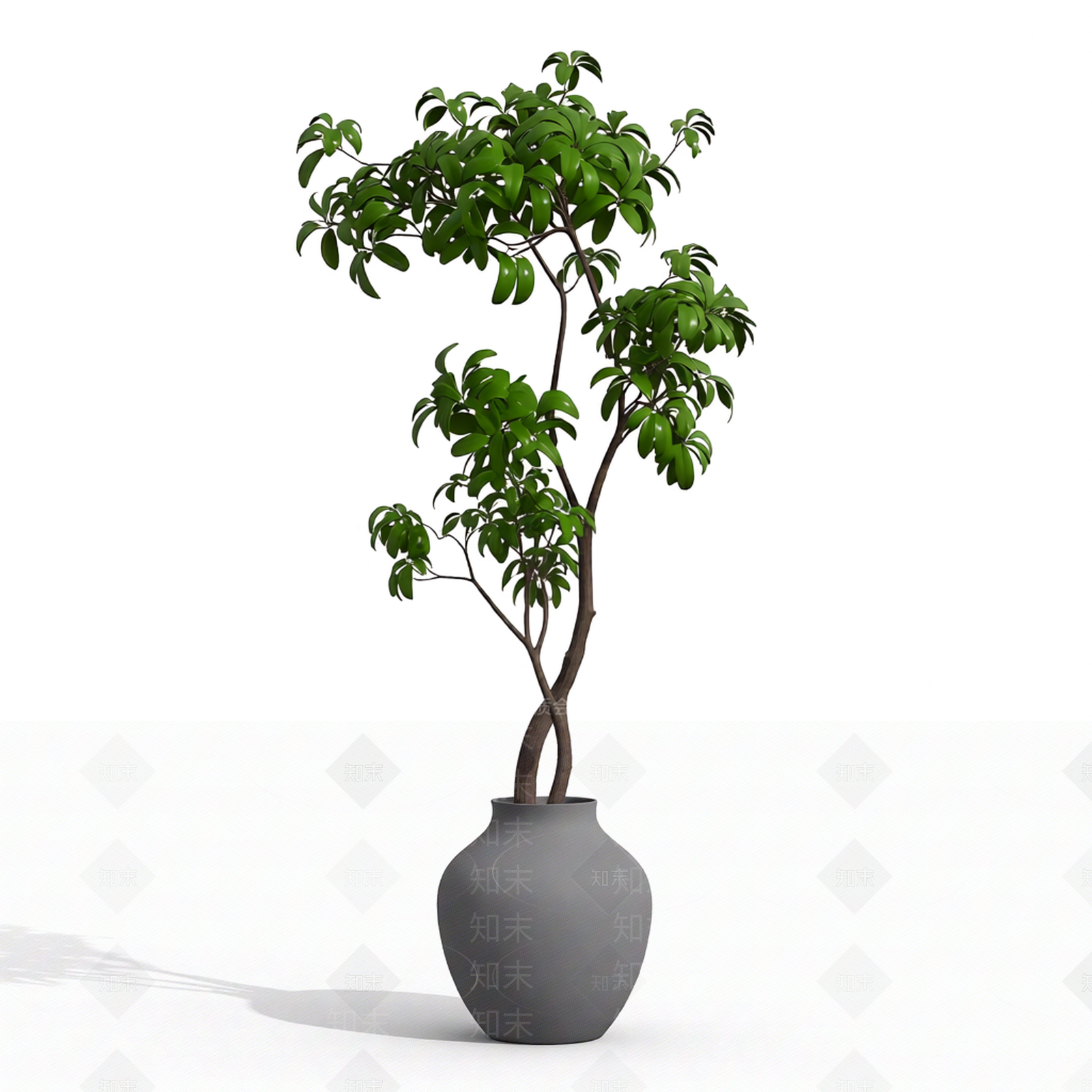 带盆绿植模型3D模型下载【ID:1206194705】