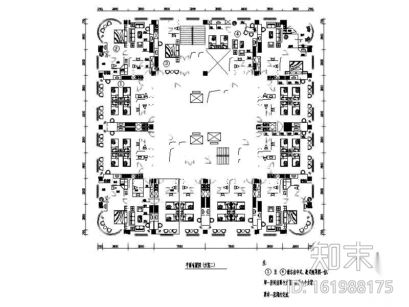[北京]某酒店客房装修图（含效果）cad施工图下载【ID:161988175】