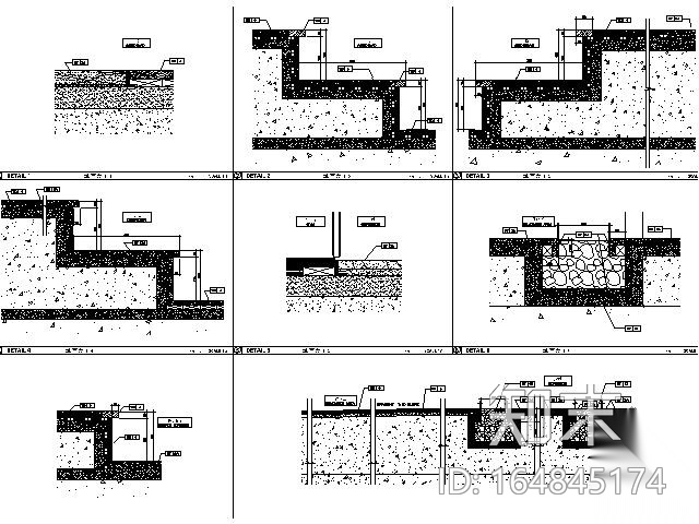 [南京]某酒店健身中心/SPA施工图施工图下载【ID:164845174】